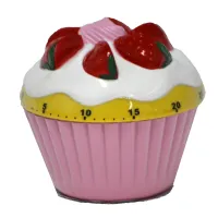 Kookwekker Cupcake roze
